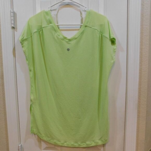 Zella Double V Neck Workout Top (C2) - Picture 2 of 4